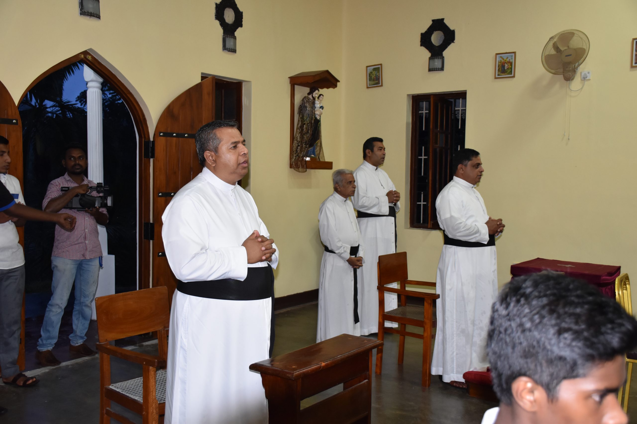 National Director (P.M.S) Visited Our Minor Seminary at  Poornawatha